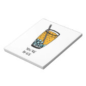 Du bist N-Ice Notizblock (Rotiert)