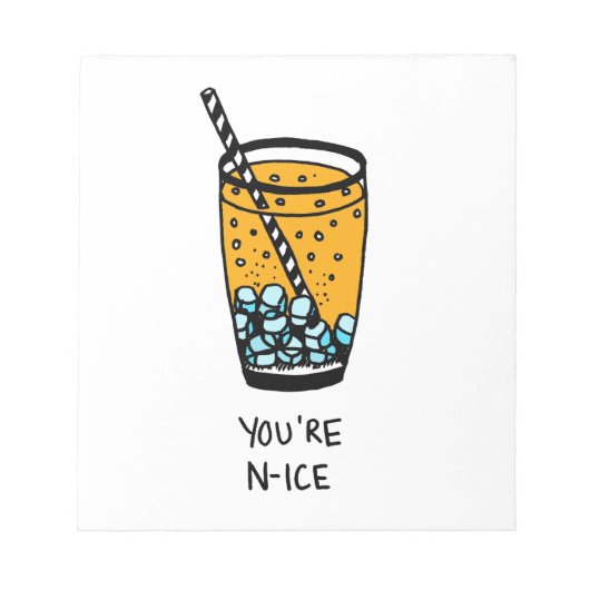 Du bist N-Ice Notizblock (Vorderseite)