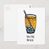 Du bist N-Ice Postkarte (Vorne/Hinten)