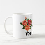 Du bist nett, du bist schlau, du bist wichtig | Fu Kaffeetasse (Links)