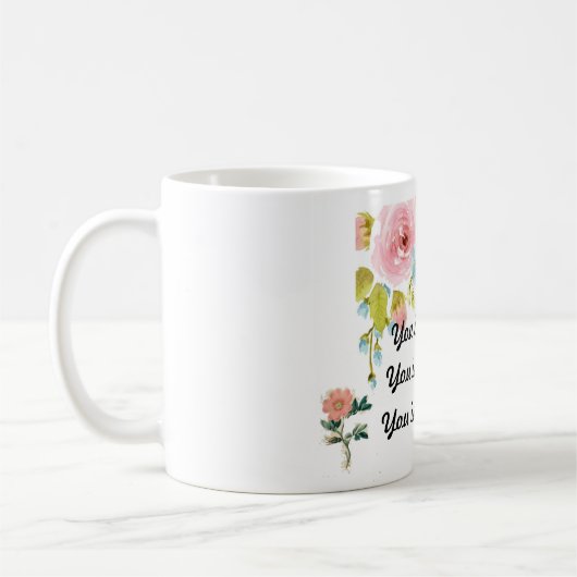 Du bist nett, du bist schlau, du bist wichtig | Fu Kaffeetasse (Links)