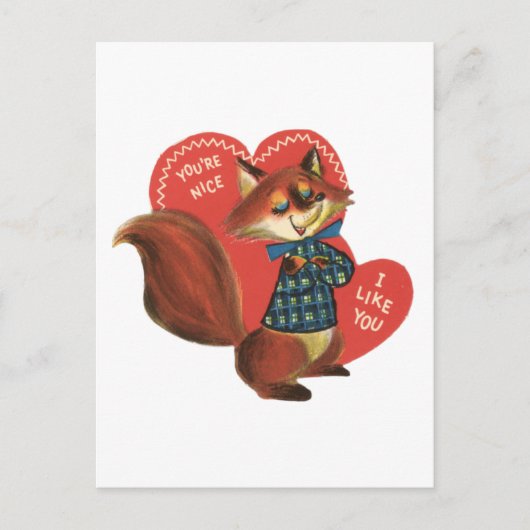 Du bist nett postkarte (Vorderseite)