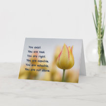 Du bist nicht allein