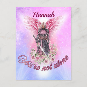 Du bist nicht allein postkarte