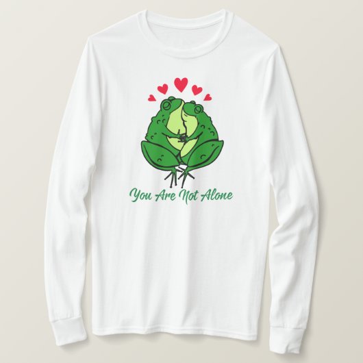 Du bist nicht allein T-Shirt (Design vorne)