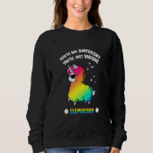 Du bist nicht anders, du bist einfach einzigartig  sweatshirt (Vorderseite)