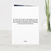 Du bist nicht der beste Freund der Welt. Karte (Rückseite)