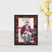 Du bist nicht der Chef von mir Karte (Gelbe Blume)