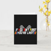 Du bist nicht der Erste, der den letzten lustigen  Karte (Gelbe Blume)