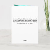 Du bist nicht die beste Tochter. Karte (Rückseite)