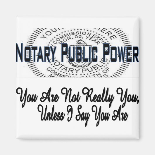 Du bist nicht du magnet (Vorne)