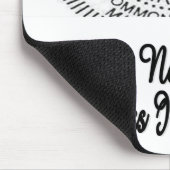 Du bist nicht du mousepad (Ecke)