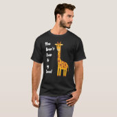 Du bist nicht einmal auf meinem Level Giraffe T-Shirt (Vorne ganz)