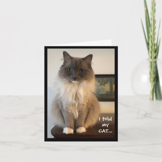 Du bist nicht mein Chef, der sagt, wer Karte (Vorderseite)