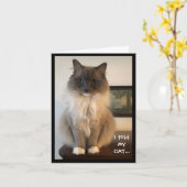 Du bist nicht mein Chef, der sagt, wer Karte (Gelbe Blume)