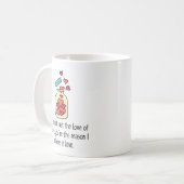 Du bist nicht nur die Liebe meines Lebensgeschenks Kaffeetasse (Vorderseite Links)
