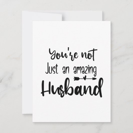 Du bist nicht nur ein phantastischer Mann Mitteilungskarte (Vorderseite)