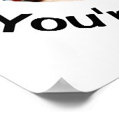 Du bist nicht nur ein Vater...du bist ein Hundevat Poster (Ecke)