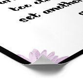 Du bist nie zu alt, um ein anderes Ziel Set Poster (Ecke)