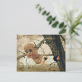 Du bist nie zu alt, um mit Puppen zu spielen! Postkarte (Stehend Vorderseite)