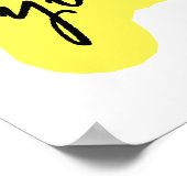 Du bist nie zu alt zum Lernen Poster (Ecke)