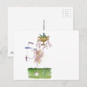 Du bist Nr.1 Postkarte (Vorne/Hinten)