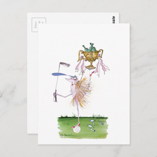 Du bist Nr.1 Postkarte (Vorne/Hinten)