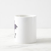 Du bist nur mein Blood-Funny Bat Pun Kaffeetasse (Mittel)