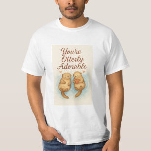 Du bist Otterliebenswert – Süße Wasserfarben-Otter T-Shirt