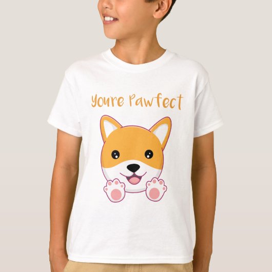 Du bist Pawfect-T - Shirt (Vorderseite)