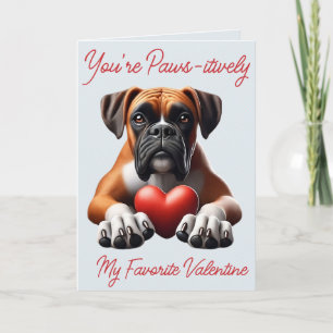 Du bist paws-itiv My Lieblings-Valentine Feiertagskarte