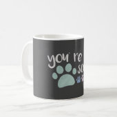 Du bist Pawsome! Kaffeetasse (Vorderseite Links)