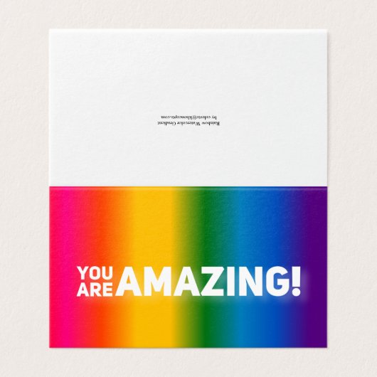 Du bist Phantastisch! (Außenseite Aufgefaltet)