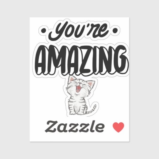 Du bist Phantastisch Aufkleber (Blatt)