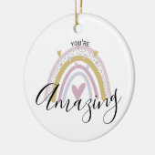 Du bist phantastisch ein positives Affirmationsges Keramik Ornament (Links)