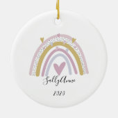 Du bist phantastisch ein positives Affirmationsges Keramik Ornament (Hinten)