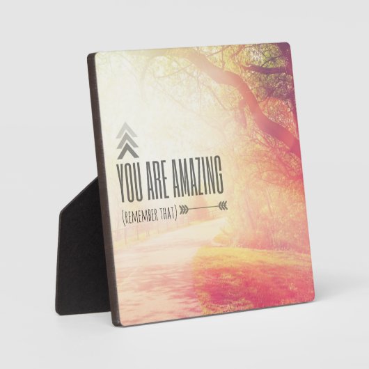 Du bist Phantastisch Fotoplatte (Vorderseite)