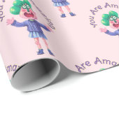 Du bist Phantastisch Geschenkpapier (Rolleneckpunkt)