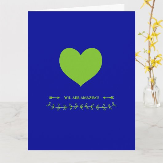 Du bist Phantastisch! Karte (Gelbe Blume)