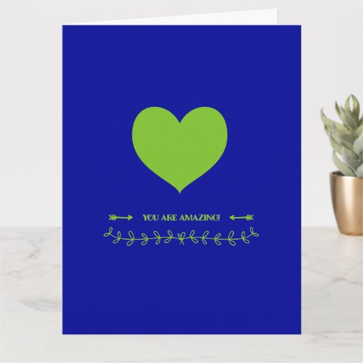 Du bist Phantastisch! Karte (Kleine Pflanze)