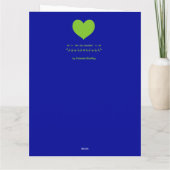 Du bist Phantastisch! Karte (Rückseite)