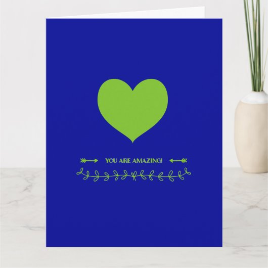 Du bist Phantastisch! Karte (Vorderseite)