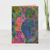 Du bist Phantastisch Karte (Vorderseite)