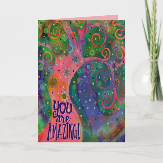 Du bist Phantastisch Karte (Vorderseite)