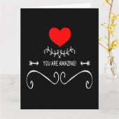 Du bist Phantastisch! Karte (Gelbe Blume)