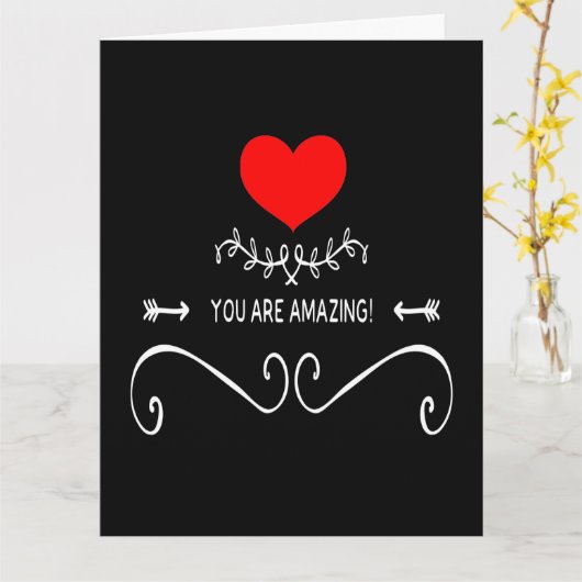 Du bist Phantastisch! Karte (Gelbe Blume)