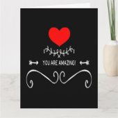 Du bist Phantastisch! Karte (Vorderseite)