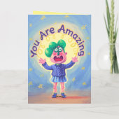 Du bist Phantastisch Karte (Rückseite)