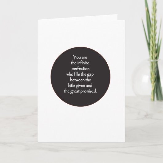 Du bist Phantastisch Karte (Vorderseite)