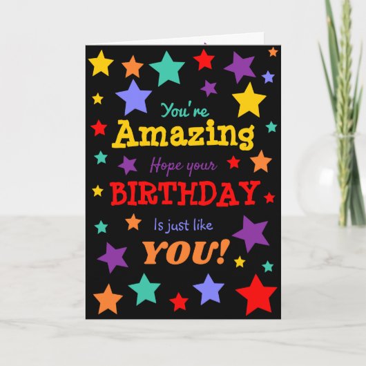 Du bist Phantastisch! Karte (Vorderseite)